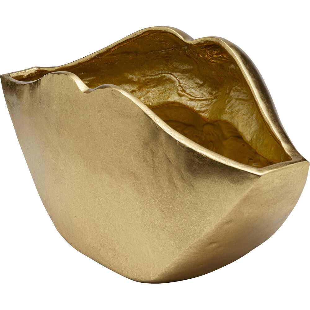 Vase Lips Gold 30cm