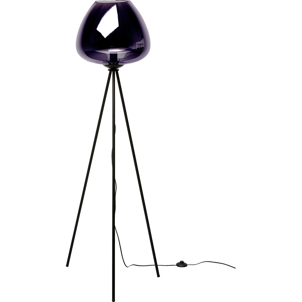 Floor Lamp Sphere Night Blue 146cm
