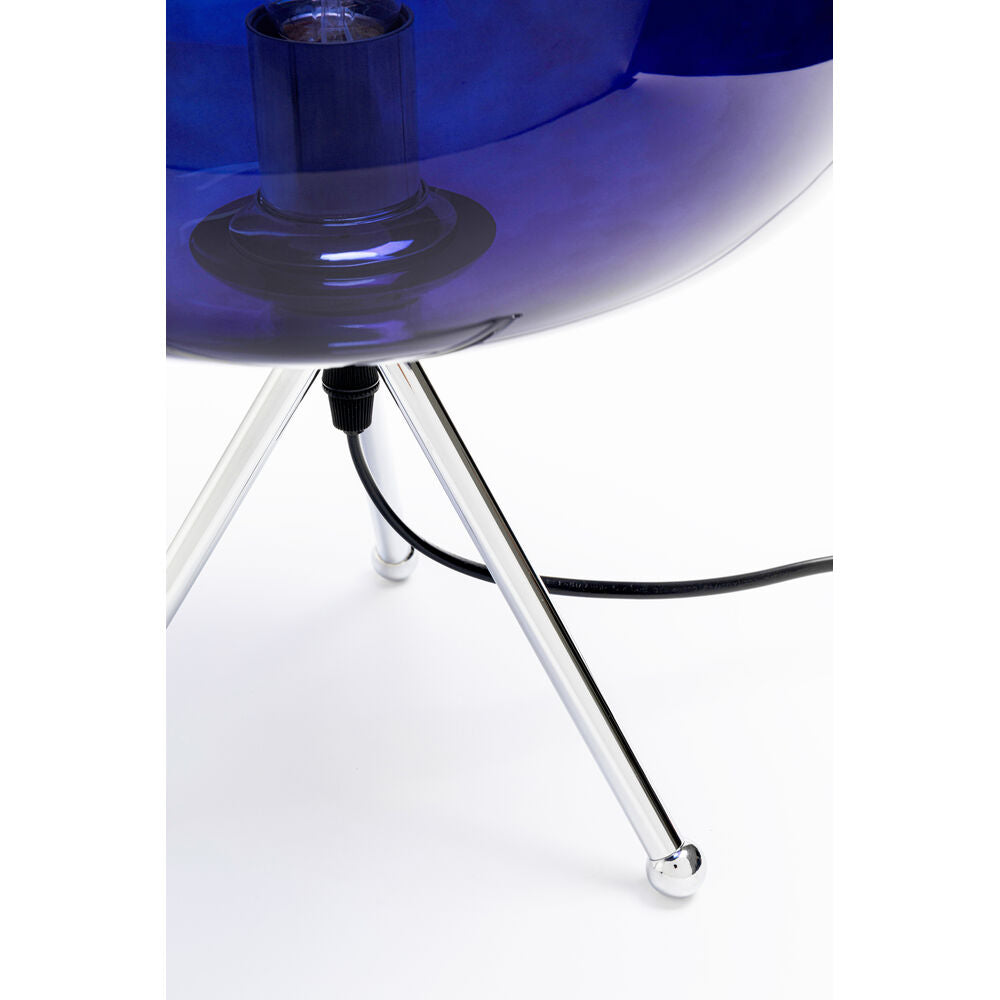 Table Lamp Sphere Night Blue 43cm