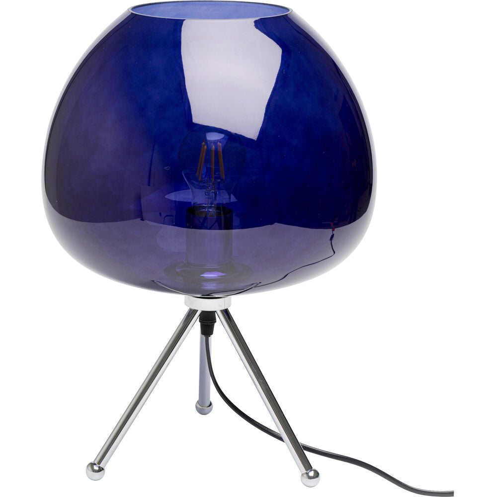 Table Lamp Sphere Night Blue 43cm