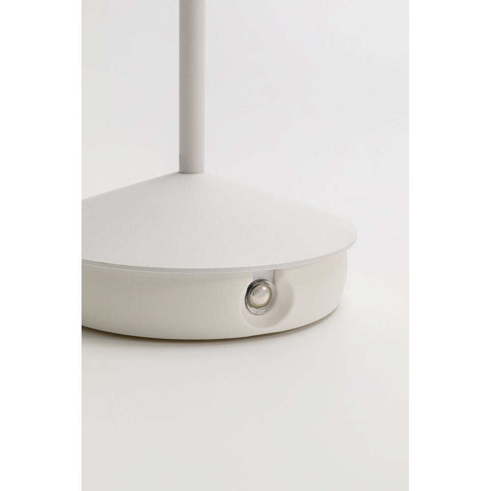Table Lamp Swirl LED White
