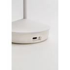 Table Lamp Swirl LED White