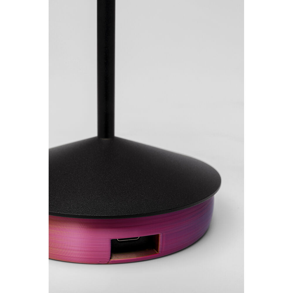Table Lamp Swirl LED Black Sunset