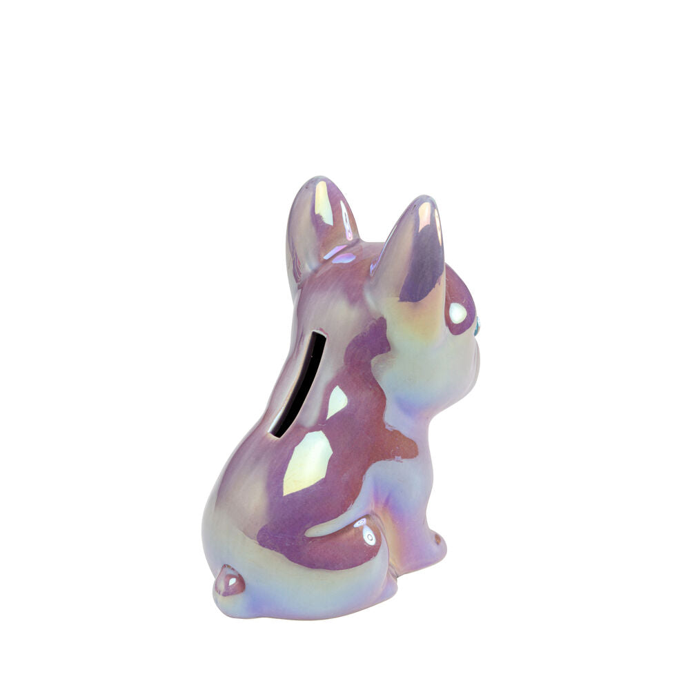 Money Box Shiny Puppies 12cm Assorted