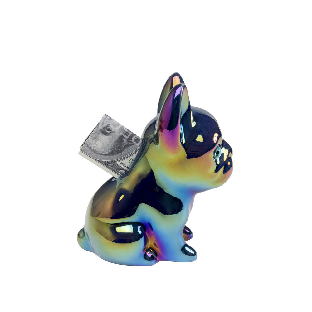 Money Box Shiny Puppies 12cm Assorted