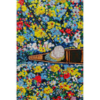 Framed Picture Floating Flower Market 150x100cm