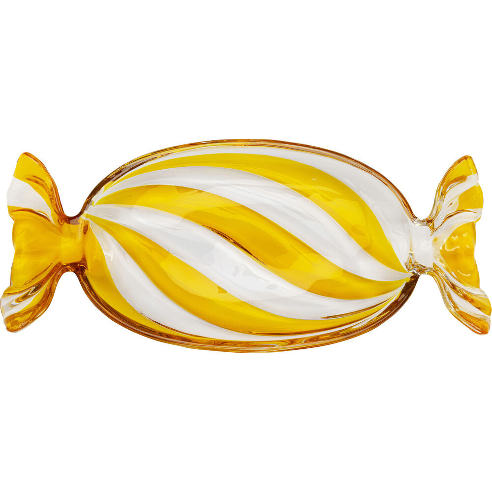 Deco Bowl Candy Yellow 35cm