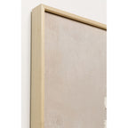 Canvas Picture Art Row Beige 100x100cm
