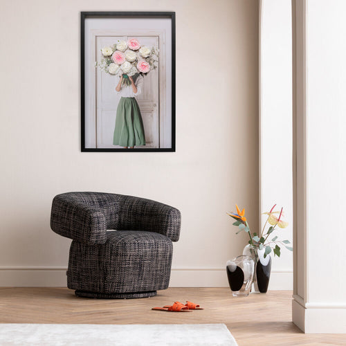 Canvas Picture Flower Bouquet 64x94cm