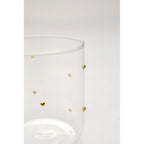 Tumbler Glam Dots Gold 9cm (4/Set)