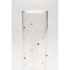 Champagne Glass Glam Dots 25cm (4/Set)