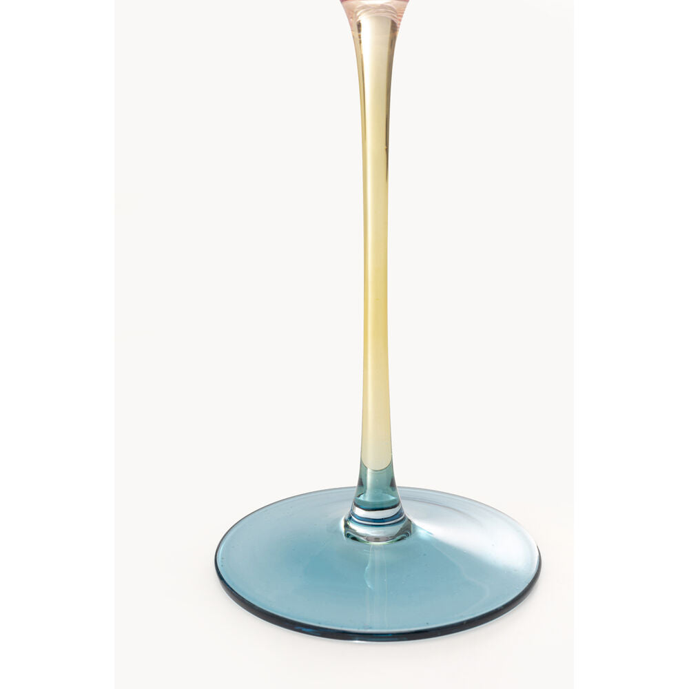 Wine Glass Twist 22cm assorted (4/Set)