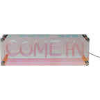 Table Lamp LED Font COME IN