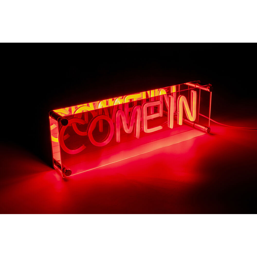 Table Lamp LED Font COME IN