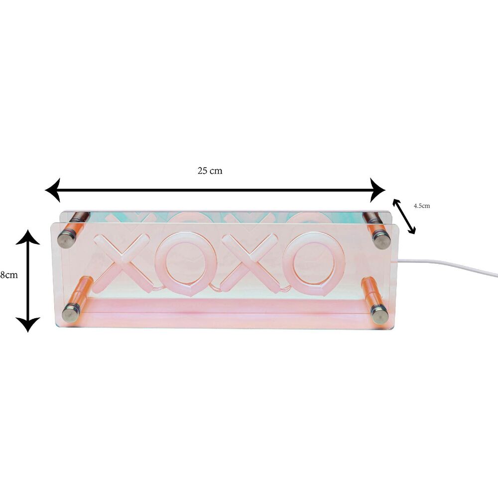 Table Lamp LED Font XOXO