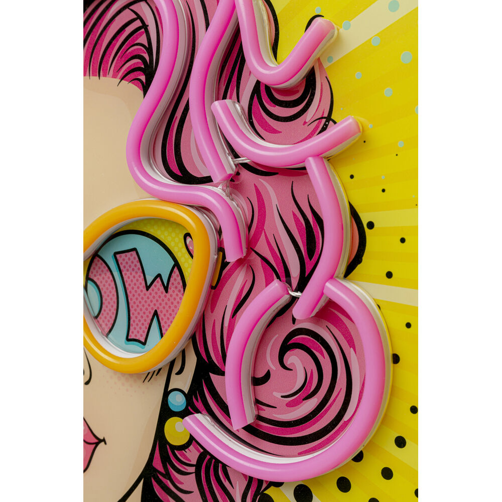 Glass Picture Beauty LED 39x39cm
