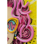 Glass Picture Beauty LED 39x39cm