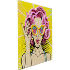 Glass Picture Beauty LED 39x39cm