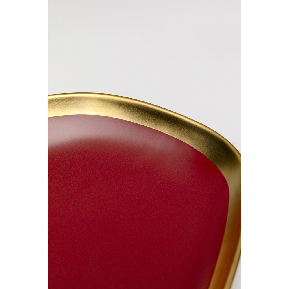 Plate Vibrations Red 27cm (4/Set)