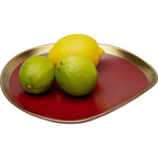Plate Vibrations Red 27cm (4/Set)