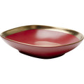 Plate Deep Vibrations Red 19cm (4/Set)