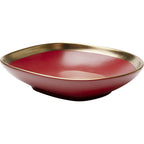 Plate Deep Vibrations Red 19cm (4/Set)