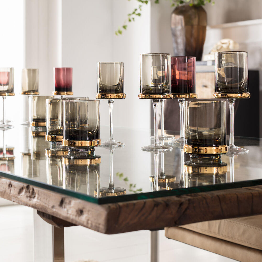 Red Wine Glass Innocent Smoke (2/Set)