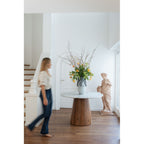 Vase Butterflies Lightblue 50cm