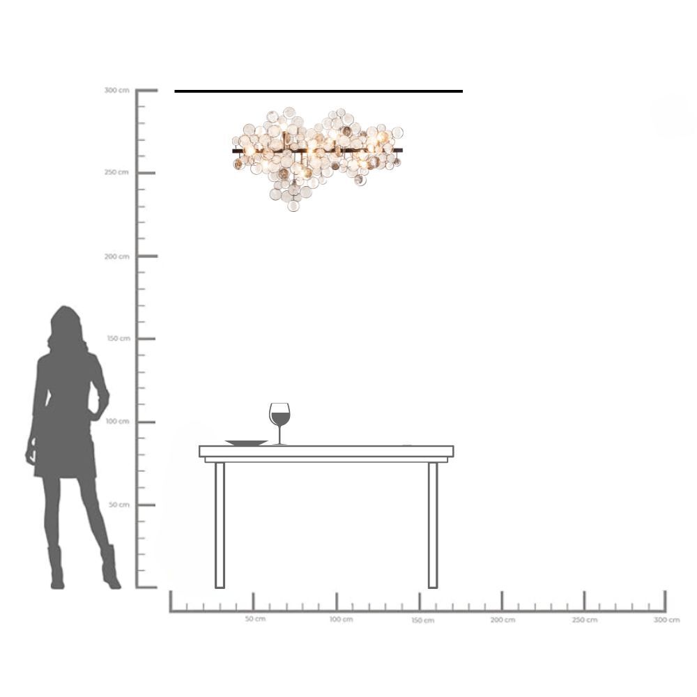 Pendant Lamp Clouds Clear