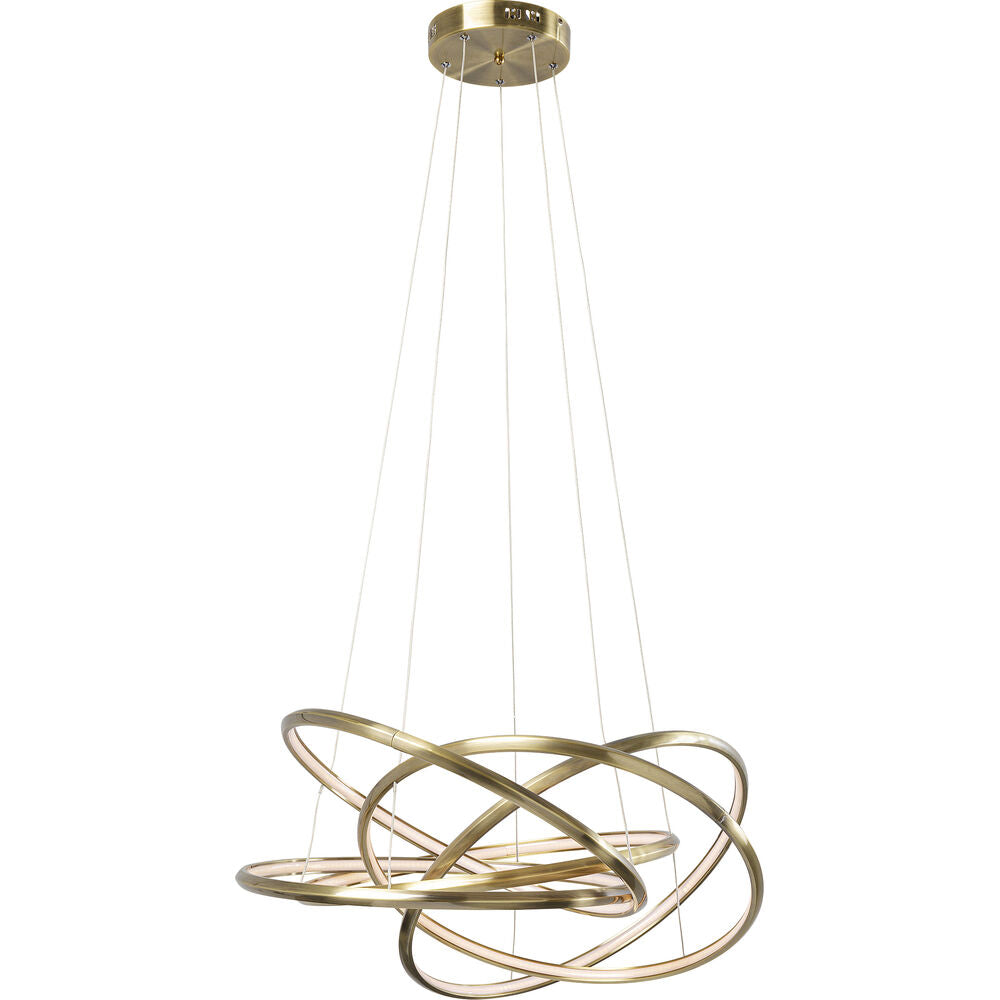 Pendant Lamp Saturn LED Gold Big