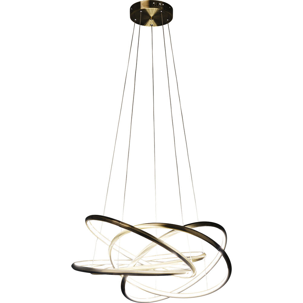 Pendant Lamp Saturn LED Gold Big