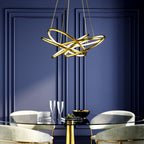 Pendant Lamp Saturn LED Gold Big