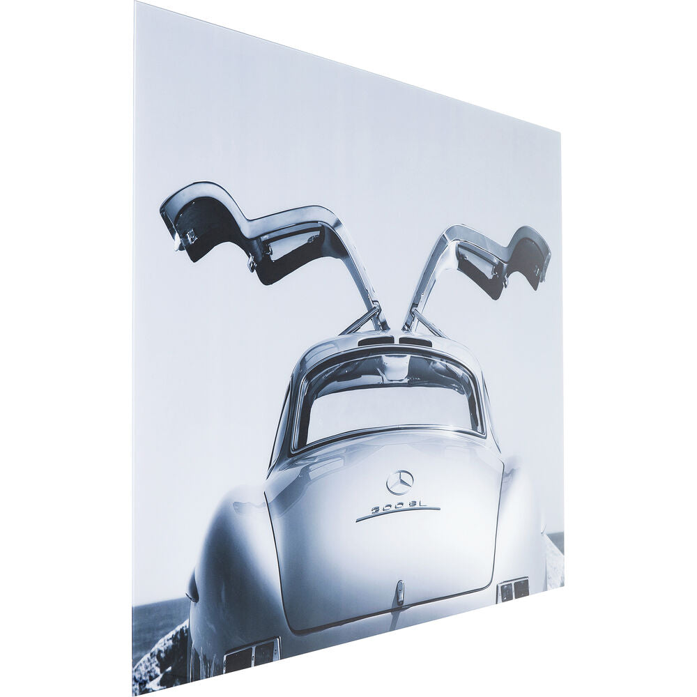 Picture Glass Oldtimer Back 160x120cm