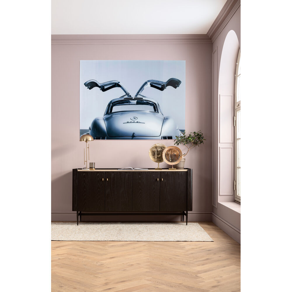Picture Glass Oldtimer Back 160x120cm