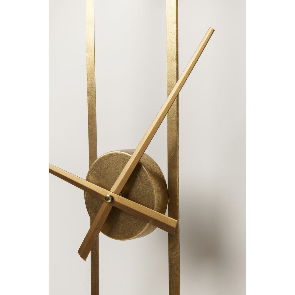 Wall Clock Clip Gold Ø60cm