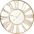 Wall Clock Giant Gold Ø80cm