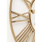 Wall Clock Giant Gold Ø80cm