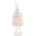 Table Lamp Animal Rabbit White 68cm