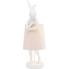 Table Lamp Animal Rabbit White 68cm