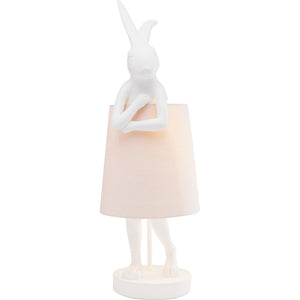 Table Lamp Animal Rabbit White 68cm