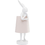 Table Lamp Animal Rabbit White 68cm