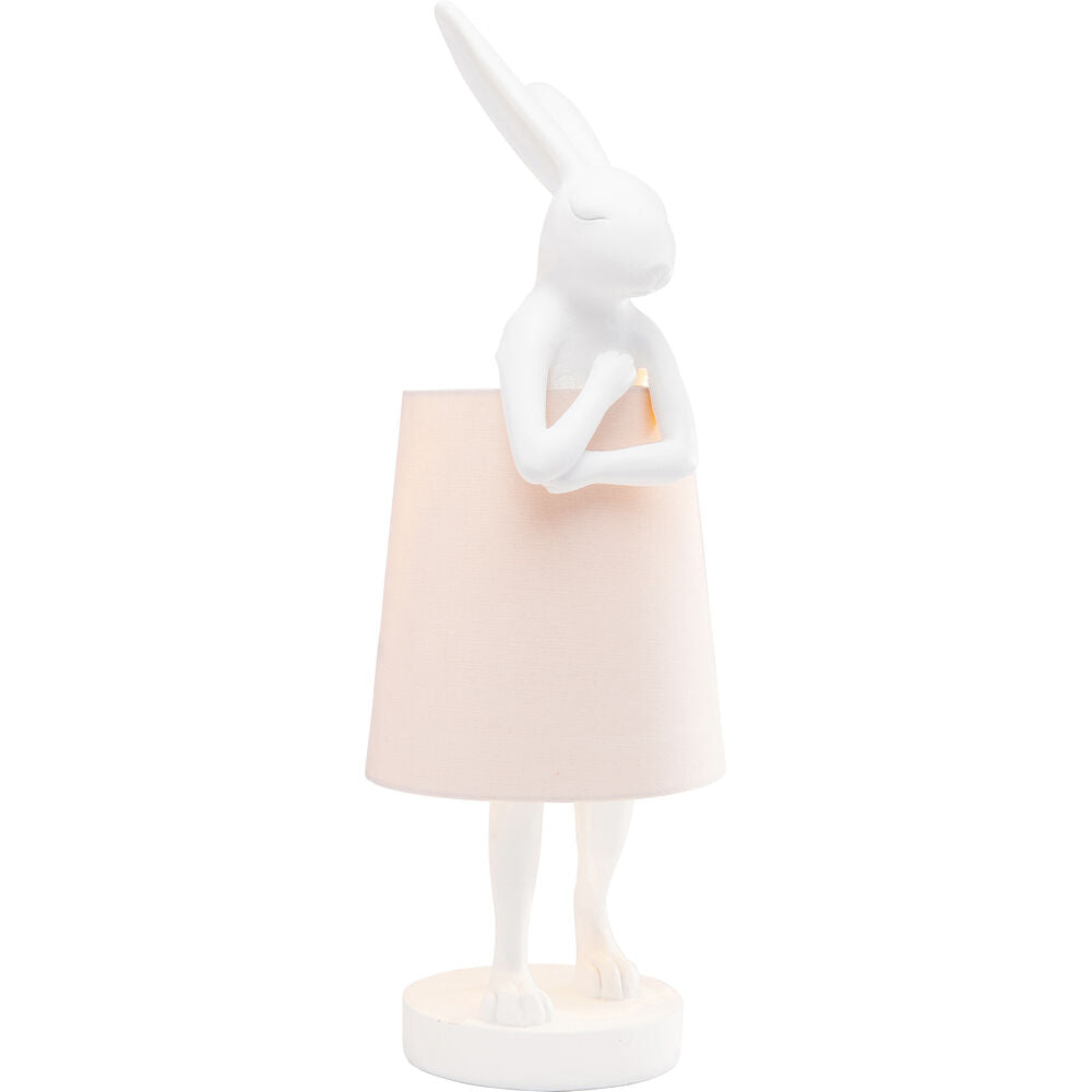 Table Lamp Animal Rabbit White 68cm