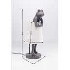 Table Lamp Animal Frog Grey