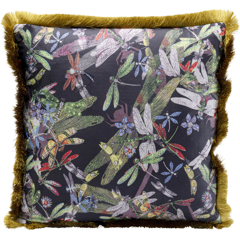 Cushion Tropical Garden Fringe 45x45cm