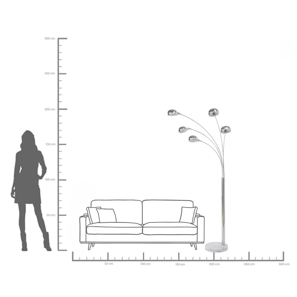 Floor Lamp Five Fingers Economy