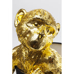 Table Lamp Animal Monkey Gold Black