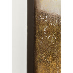 Canvas Picture Abstract Fields 100x200cm