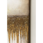 Canvas Picture Abstract Fields 100x200cm