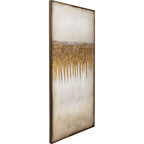 Canvas Picture Abstract Fields 100x200cm