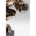 Deco Object Nude Man Stand Bronze 35cm